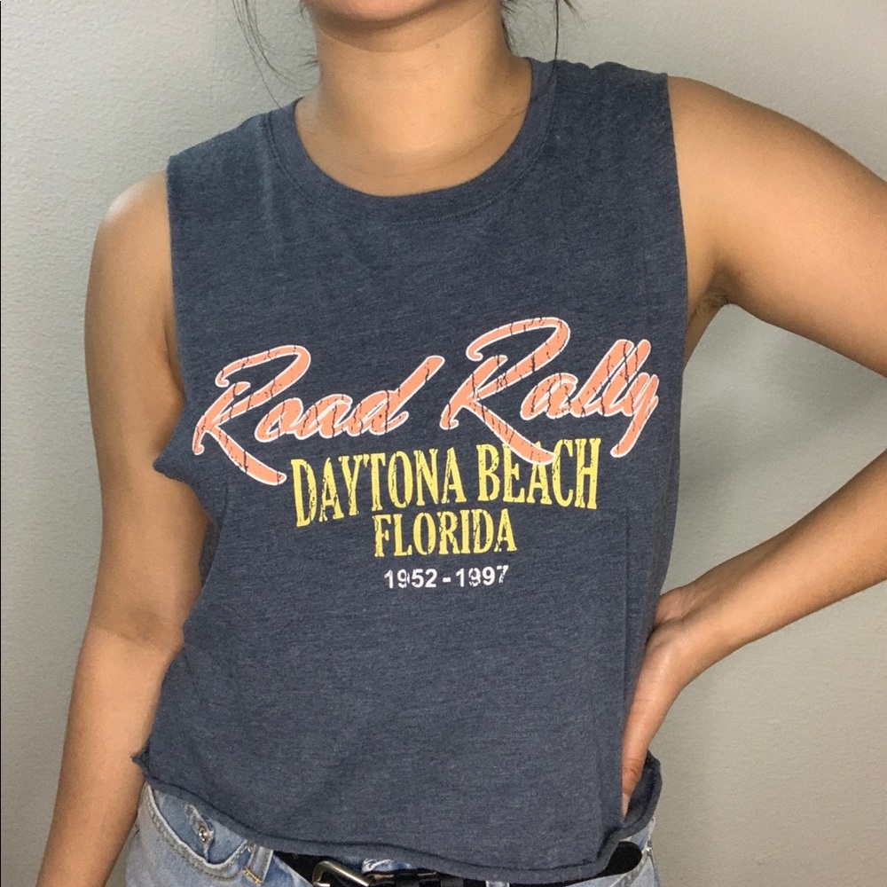 Road rally comfy cut out t-shirt from Cotton-On